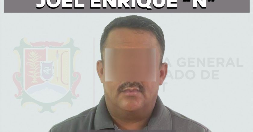 Detenido en Xalisco por el delito de violencia familiar