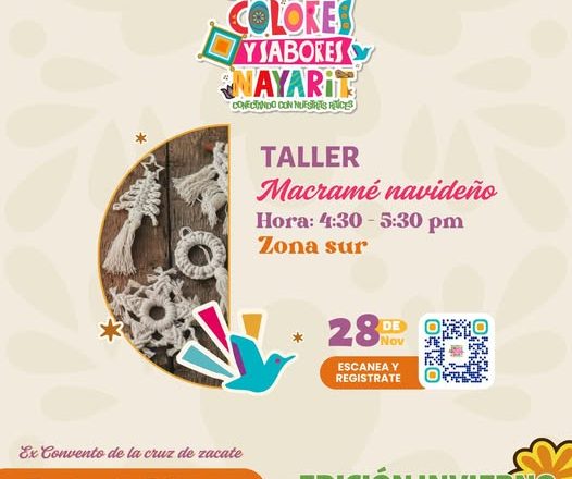 ¡El Encuentro de Colores y Sabores de Nayarit te invita a crear magia navideña!