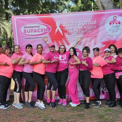 Alegría, baile, música y movimiento a beneficio de “Dona una peluca oncológica”.