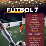 ¡Únete al Torneo de Barrios de Fútbol 7!