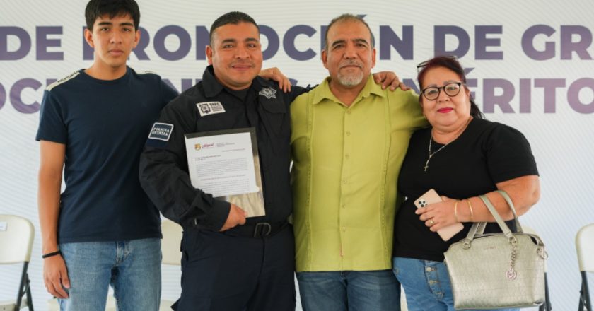 Gobierno del Estado realiza histórica entrega de promoción de grado y reconocimientos al Mérito Policial 2025