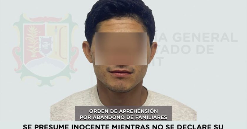 📢 #Boletín | CAPTURADO EN SANTIAGO IXCUINTLA POR ABANDONO DE FAMILIARES