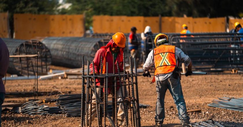 Gobernador Navarro Quintero supervisa avances en la construcción del Centro Cultural, Arte y Deporte Nicolás Álvarez Ortega