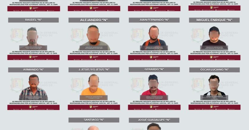 NAYARIT CUMPLIMENTA 14 ÓRDENES DE APREHENSIÓN