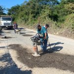 GOBIERNO DEL BIEN AVANZA CON OBRAS DE BACHEO