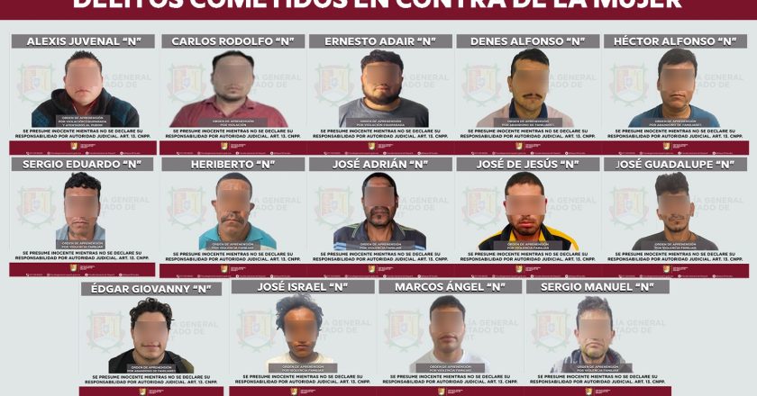 FISCALÍA DE NAYARIT EJECUTA 30 ÓRDENES DE APREHENSIÓN