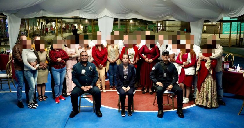 Fortalece SSPC vínculos familiares con Cena Navideña de Parejas en el CERSO Venustiano Carranza