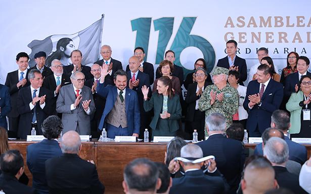 IMSS rinde informe de actividades de la Secretaría General al cierre de 2025