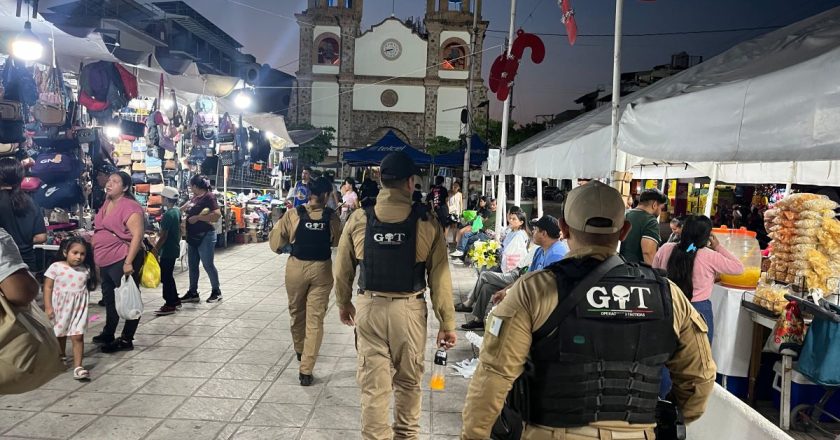 Refuerza la vigilancia Seguridad Pública en todo Puerto Vallarta