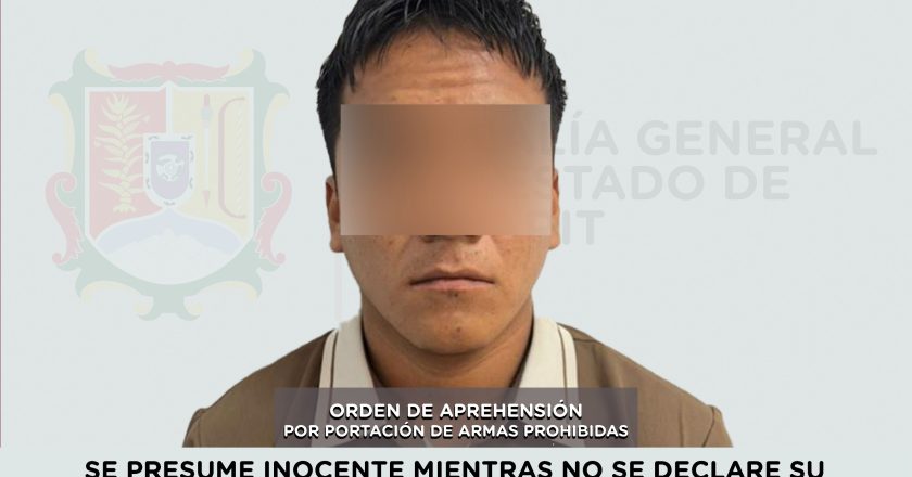 📢 #Boletín | DETENIDO EN BAHÍA DE BANDERAS POR PORTACIÓN DE ARMA PROHIBIDA