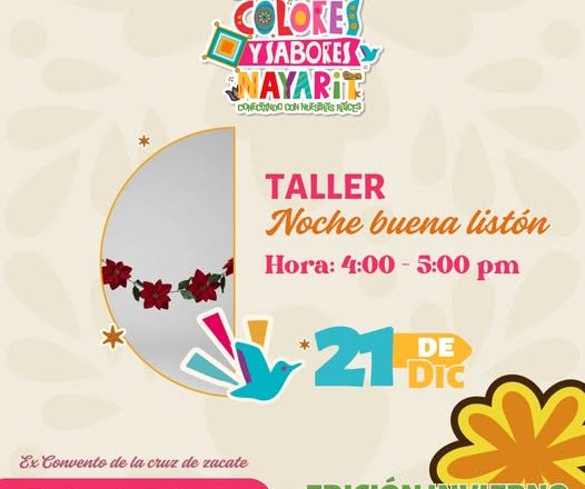 Taller de Listón de Nochebuena