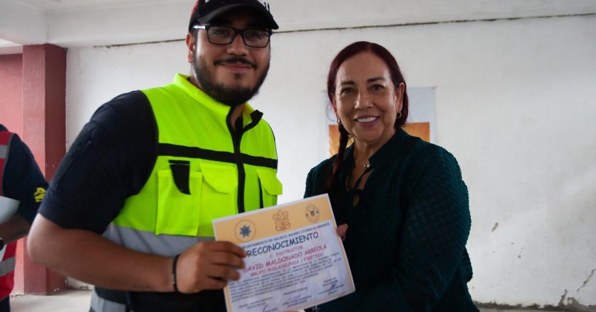 Xalisco concluye Curso Básico de Bomberos Fase 1