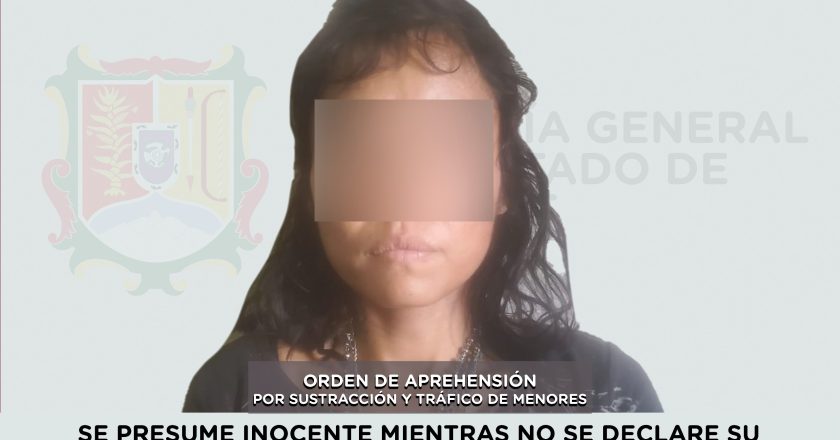 📢 #Boletín | CAPTURADA PRESUNTA RESPONSABLE DE SUSTRACCIÓN DE MENORES