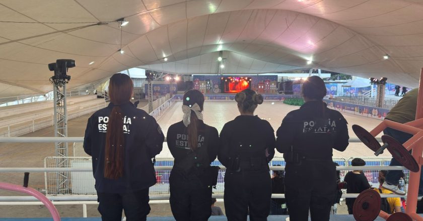 Mantiene SSPC operativo de seguridad durante el “Festival Navideño 2025” en Tepic