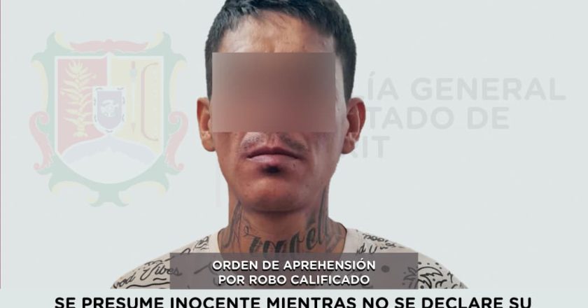 SE LE EJECUTAN DOS ÓRDENES DE APREHENSIÓN POR ROBO CALIFICADO