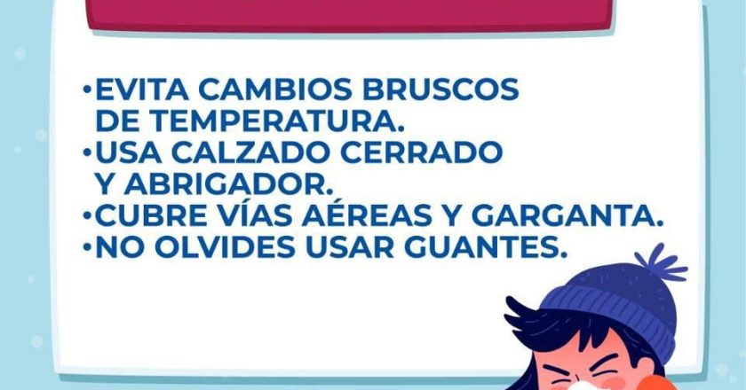 PROTÉGETE DEL FRÍO Y CUIDA TU SALUD ESTA TEMPORADA