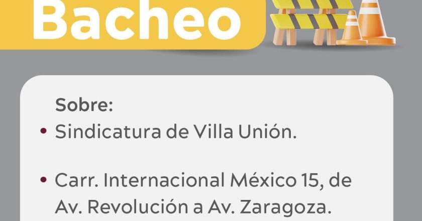 BRIGADAS DE BACHEO TRABAJAN ESTE JUEVES EN LA CIUDAD