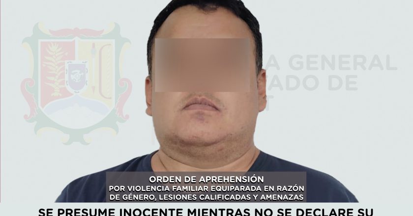 📢 #Boletín | DETENIDO POR VIOLENCIA FAMILIAR EQUIPARADA EN RAZÓN DE GÉNERO, LESIONES CALIFICADAS Y AMENAZAS