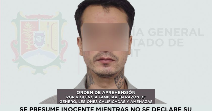 📢 #Boletín | APREHENDIDO POR VIOLENCIA FAMILIAR EN RAZÓN DE GÉNERO, LESIONES CALIFICADAS Y AMENAZAS