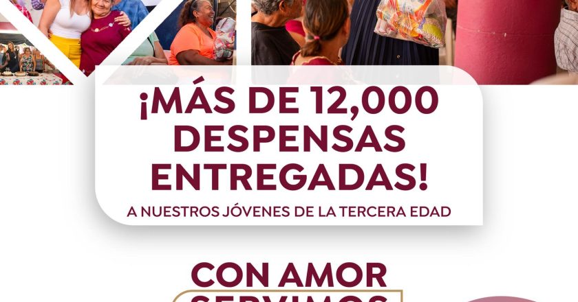 DIF BAHÍA DE BANDERAS ENTREGA MÁS DE 12 MIL DESPENSAS