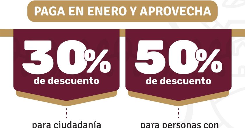 GOBIERNO DE XALISCO OFRECE DESCUENTO EN PAGO DEL PREDIAL