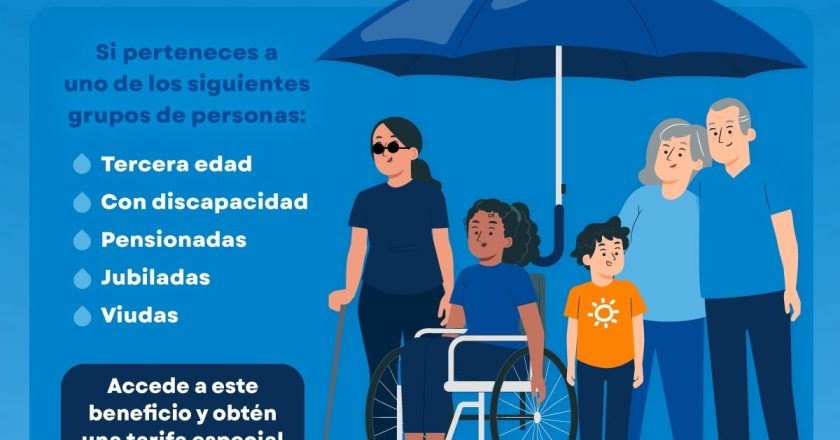 APOYOS EN TARIFAS DE AGUA PARA QUIENES MÁS LO NECESITAN