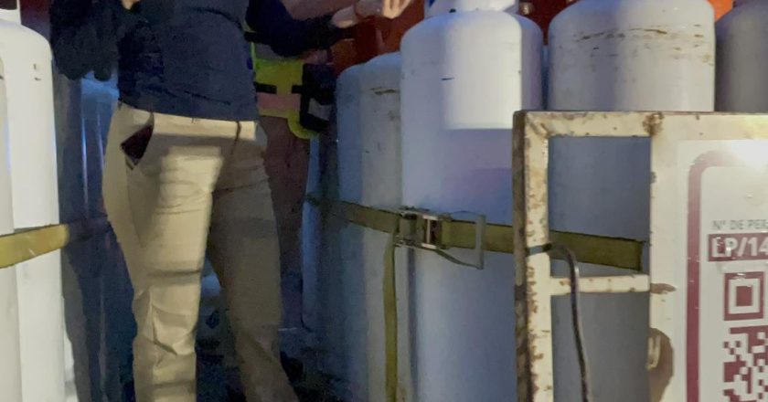 REFUERZAN OPERATIVO DE SEGURIDAD EN TRANSPORTE DE GAS LP