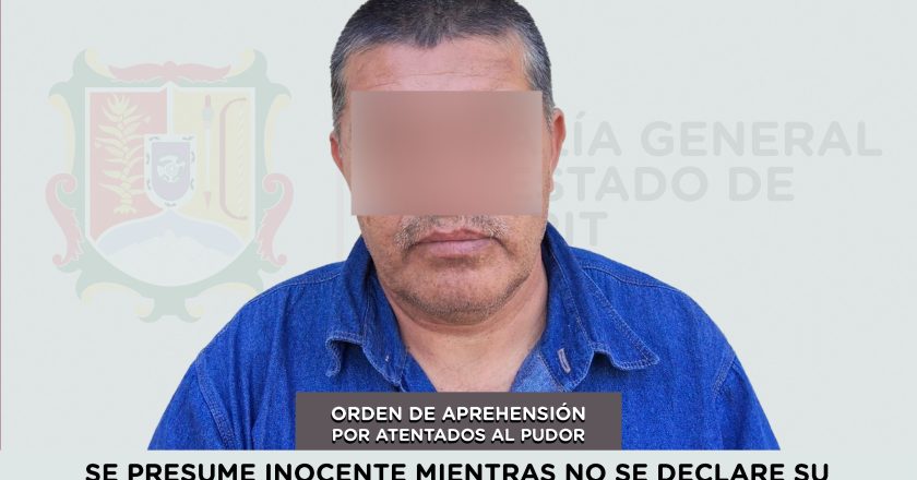 📢 #Boletín | EJECUTA FISCALÍA ORDEN DE APREHENSIÓN POR ATENTADOS AL PUDOR