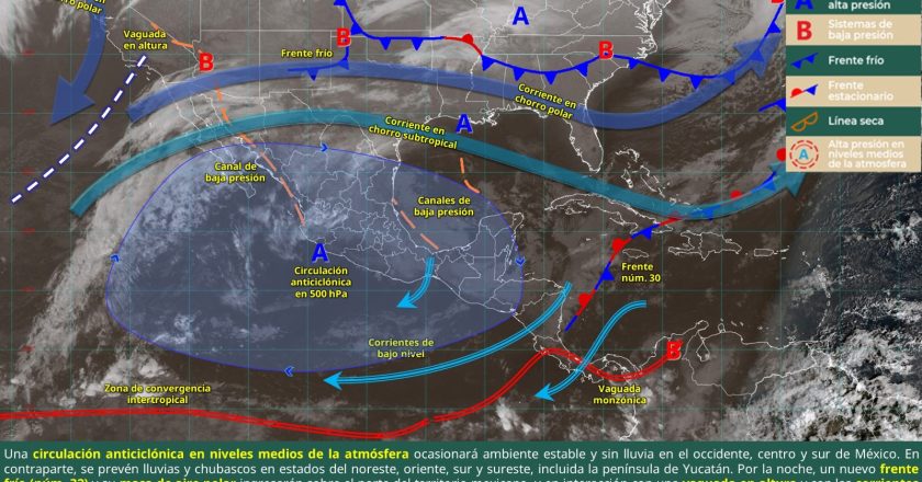 PRONÓSTICO DEL CLIMA PARA HOY