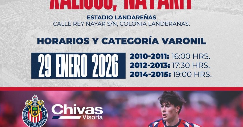 VISORÍAS DE CHIVAS EN XALISCO