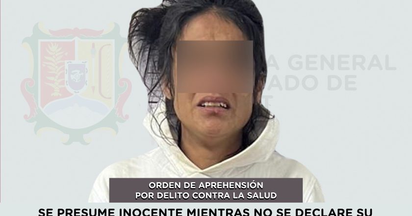 📢 #Boletín | CAPTURADA PRESUNTA RESPONSABLE DE DELITO CONTRA LA SALUD