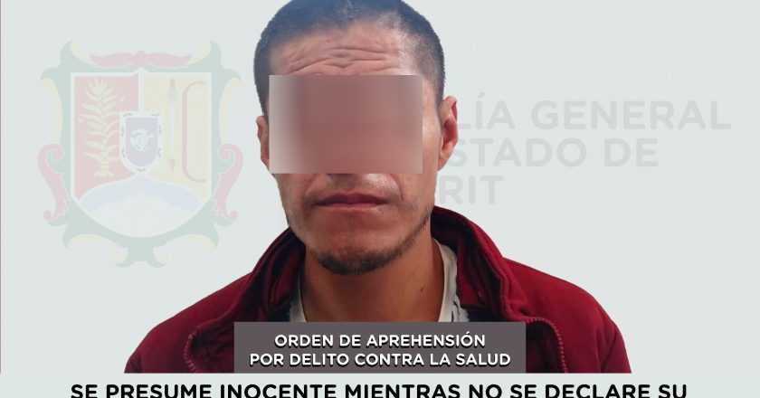 📢 #Boletín | EJECUTA FGEN ORDEN DE APREHENSIÓN POR DELITO CONTRA LA SALUD