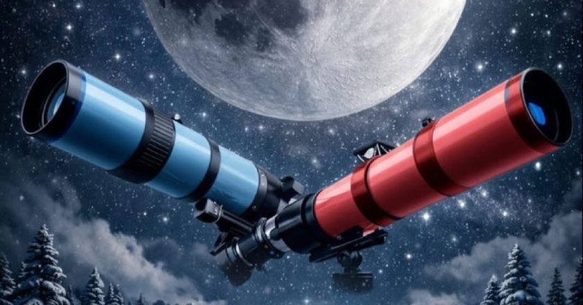 🌕🔭 Observación Astronómica: Luna de Nieve