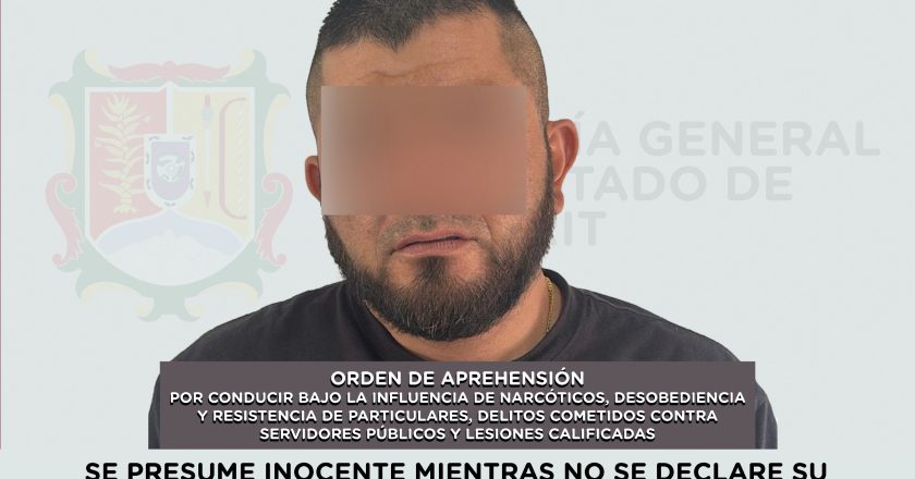 📢 #Boletín | DETENIDO POR CONDUCIR BAJO LA INFLUENCIA DE NARCÓTICOS, LESIONES CALIFICADAS Y DELITOS COMETIDOS CONTRA SERVIDORES PÚBLICOS