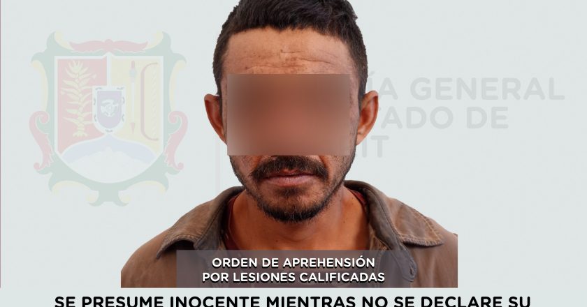📢 #Boletín | DETENIDO EN AMATLÁN DE CAÑAS POR LESIONES CALIFICADAS