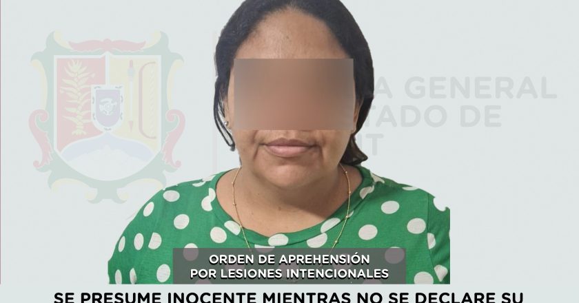 📢 #Boletín | CAPTURADA EN TECUALA POR EL DELITO DE LESIONES INTENCIONALES