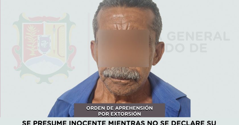 📢 #Boletín | CAPTURADO EN TECUALA POR EL DELITO DE EXTORSIÓN