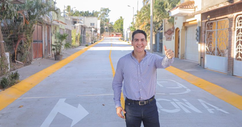 INAUGURAN CALLE LEOPOLDO SALDAÑA EN BUCERÍAS