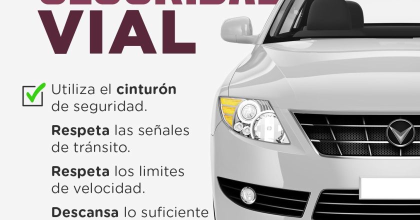 LA SEGURIDAD VIAL ES COMPROMISO DE TODAS Y TODOS