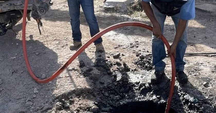 LIMPIEZA DE DRENAJE EN SAN JOSÉ DE GRACIA