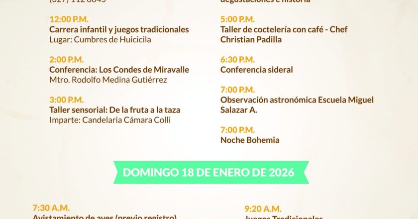 EXPO-FESTIVAL DE CAFÉ COMPOSTELA 2026 EN HUICICILA