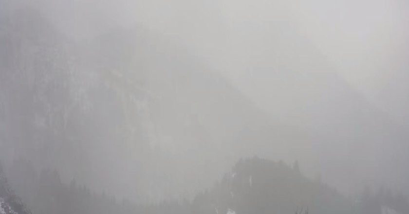 PRIMERA NEVADA EN EL PARQUE NACIONAL NEVADO DE COLIMA