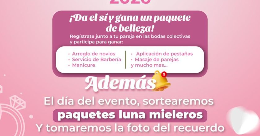 BODAS COLECTIVAS 2026 EN NAYARIT