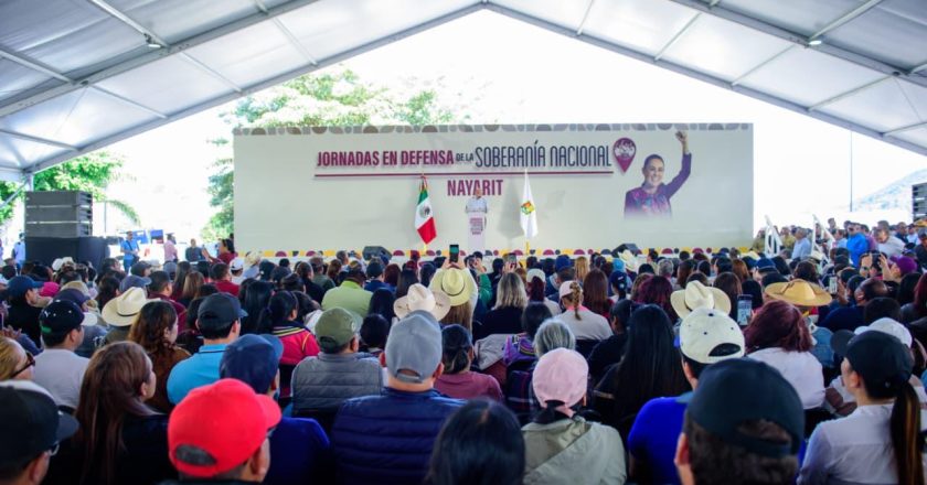 Nayarit se suma a las Jornadas en Defensa de la Soberanía Nacional