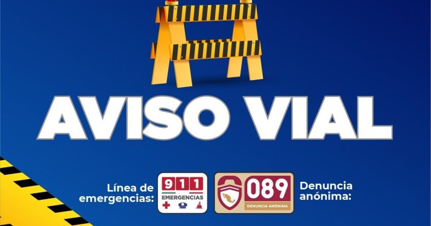 AVISO VIAL: CIERRE EN LA CARRETERA FEDERAL 200D