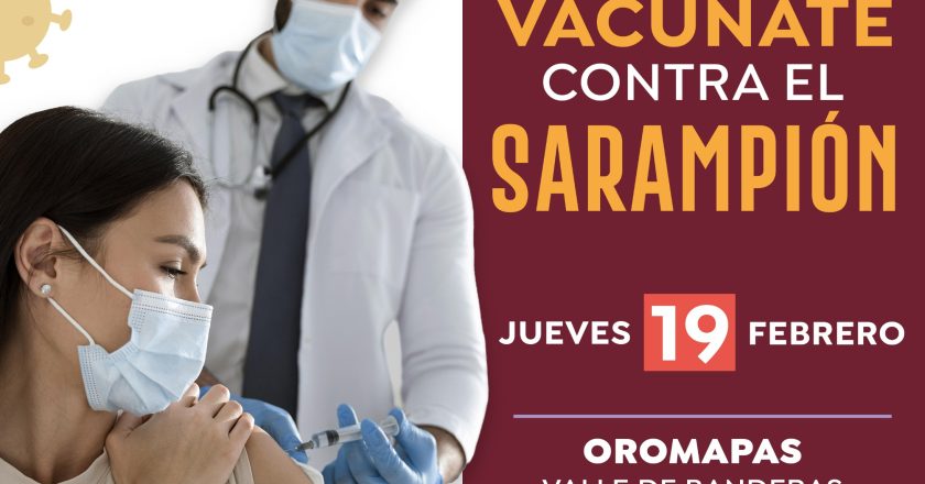 Nueva jornada de vacunación contra el sarampión en Valle de Banderas