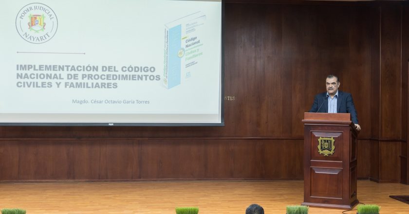 Avanza capacitación sobre el Código Nacional de Procedimientos Civiles y Familiares
