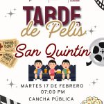 ¡GRAN TARDE DE PELIS EN SAN QUINTÍN PARA TODA LA FAMILIA!
