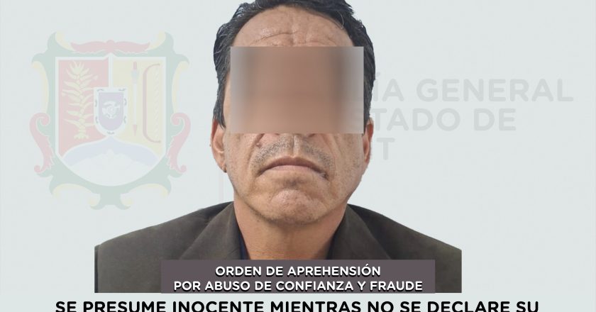 CAPTURADO EN TEPIC POR FRAUDE Y ABUSO DE CONFIANZA