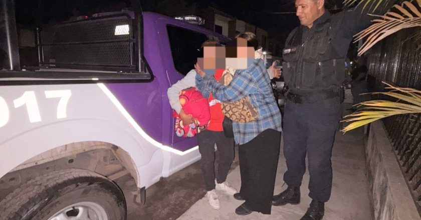 POLICÍA ESTATAL LOCALIZA A MENOR Y ADULTA MAYOR REPORTADAS COMO EXTRAVIADAS EN TEPIC